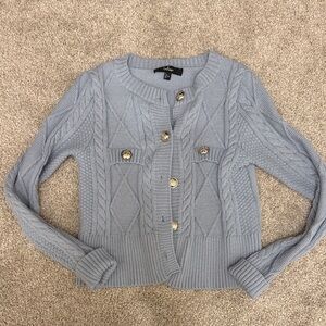 Lulu light blue cardigan small